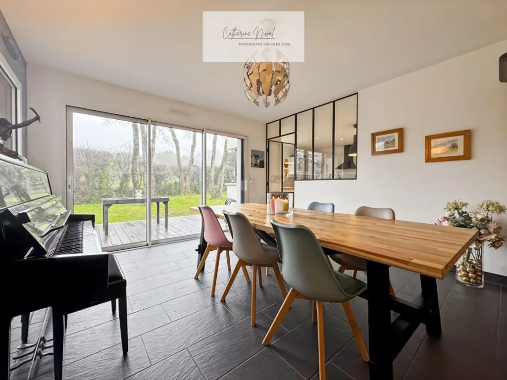 Salle à manger - Maison Contemporaine avec Jardin à Pornichet