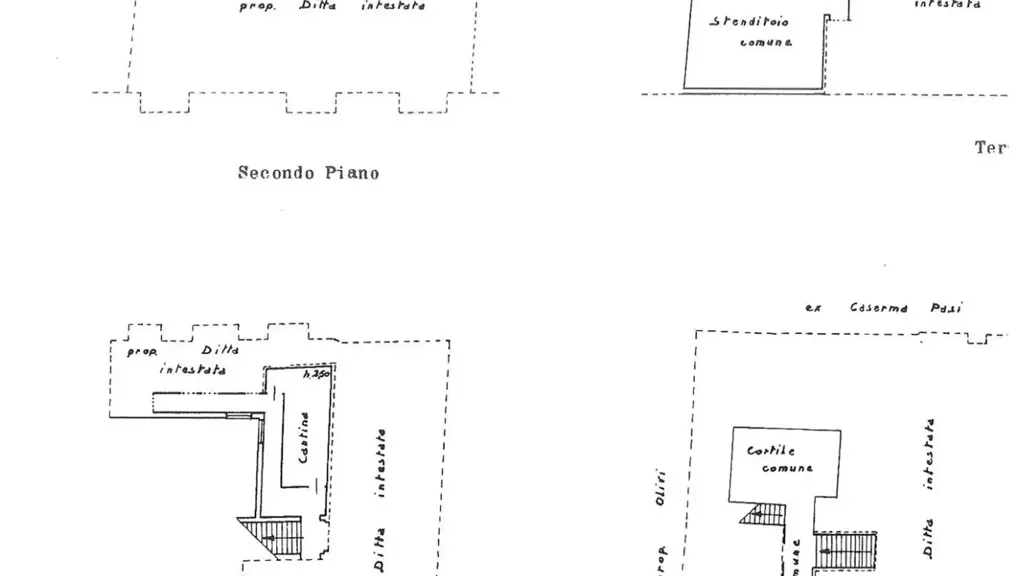 Floor Plan - First-Floor Apartment with Two Balconies in Faenza