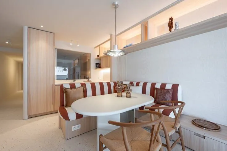 Salle à manger - Appartement avec Vue Mer à Knokke-Heist