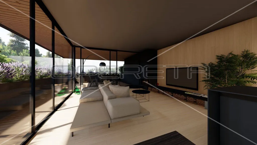 New Villa with Rooftop Pool in Gršćica, Korčula