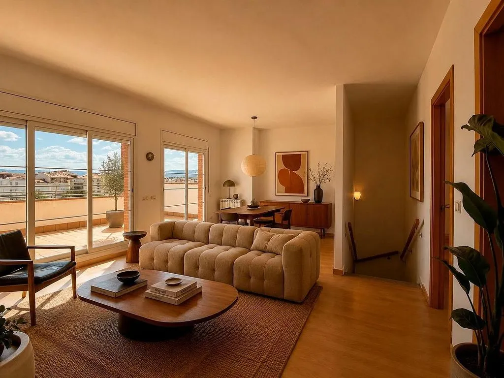 Elutuba - Duplex with Pool and Terrace in Mion - Puigberenguer