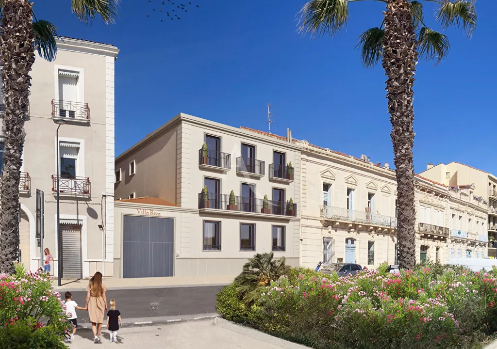 Apartment with Garden and Sea View in Sète