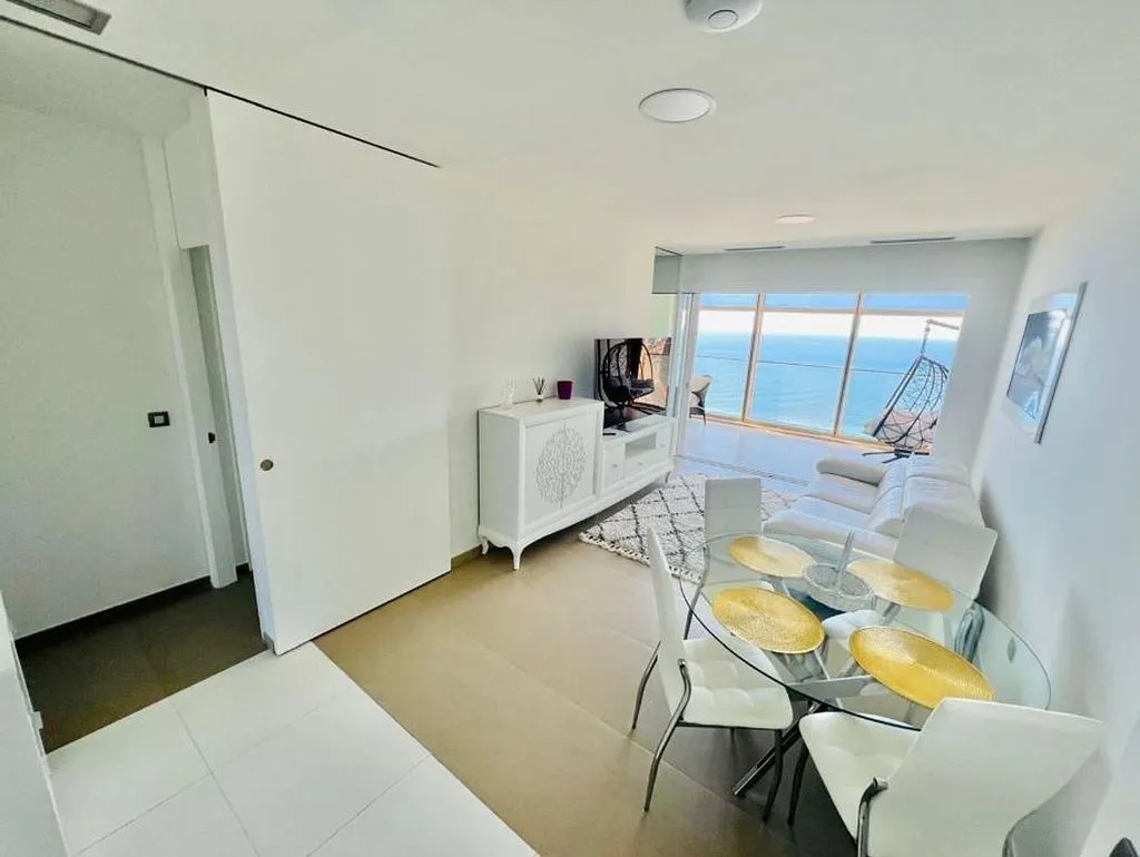 Séjour - Apartment with Pool and Terrace in Playa de Poniente
