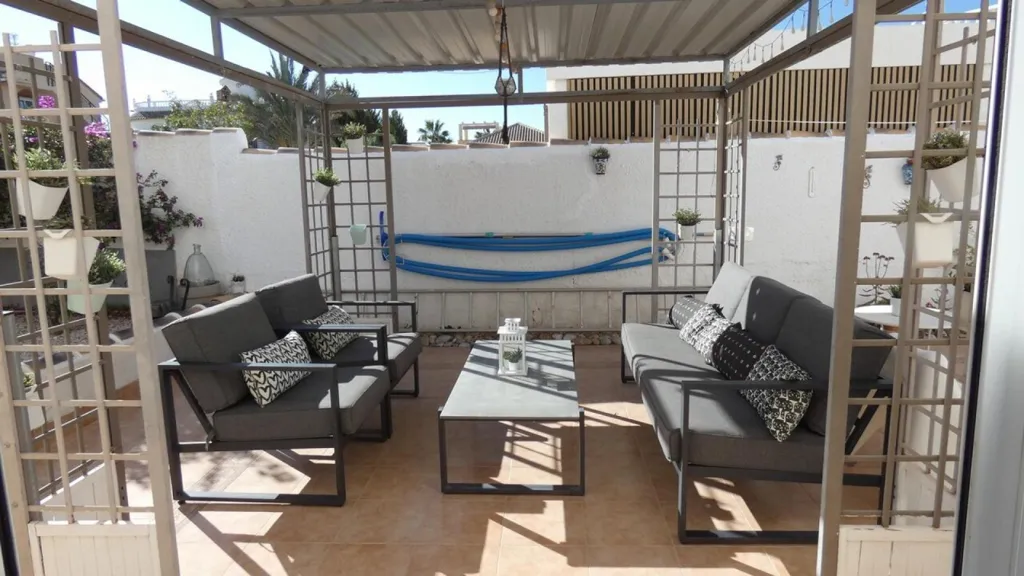 Terrasse - Neptuno Villa with Pool in Camposol, Mazarrón