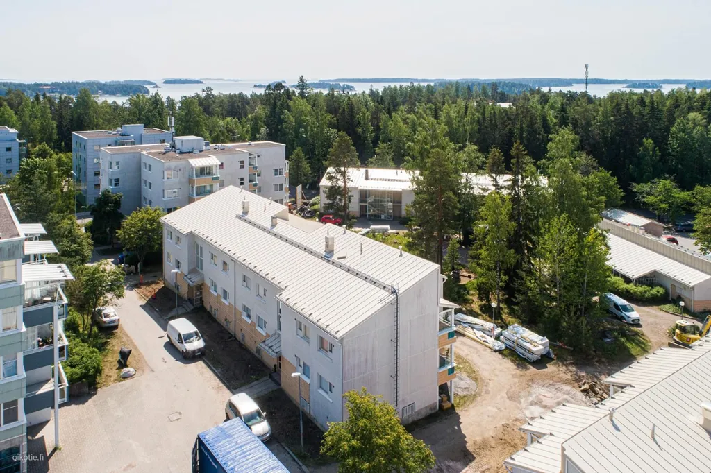 Õhuvaade - 1H + TK Apartment with Balcony in Vuosaari