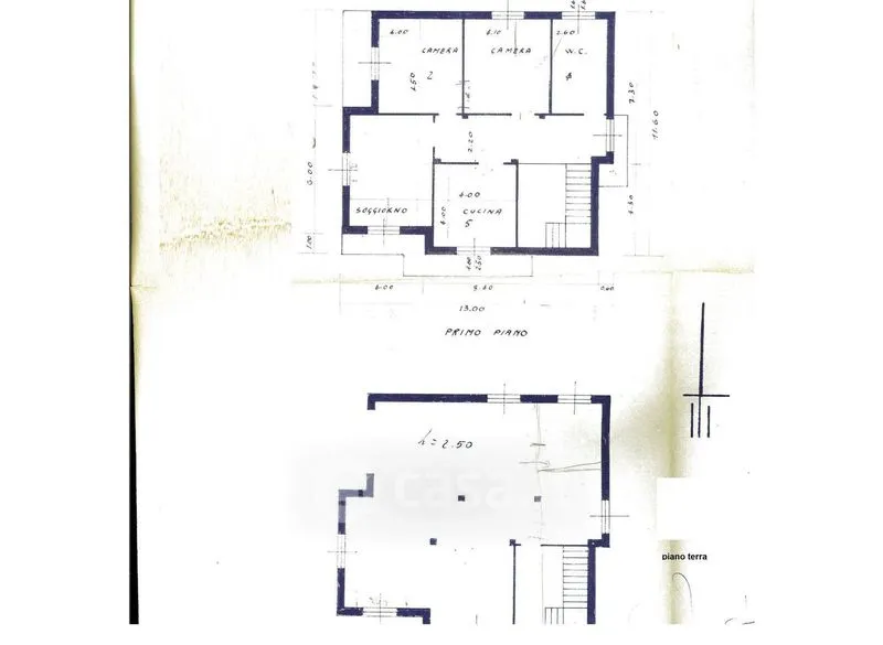 Plan - Villa with Private Garden in Limbiate