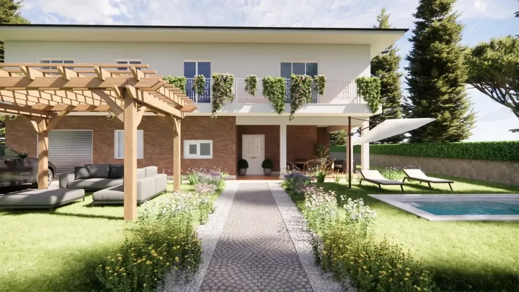 Villa with Garden in Sovigliana, Vinci