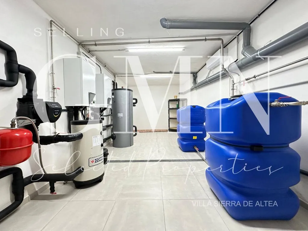 Utility Room - Luxury Villa with Sea View in Altea