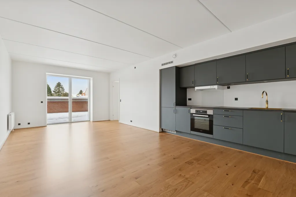 Köök - Apartment with View in Svendborg