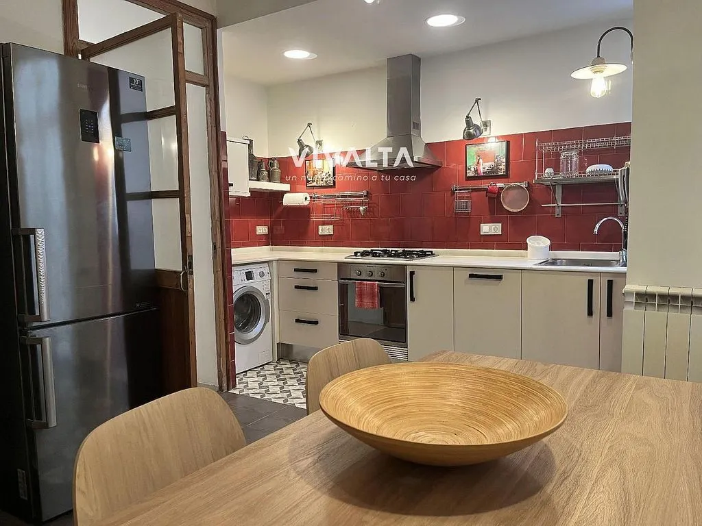 Cuisine - Historic Flat with Terrace in Valencia Centre