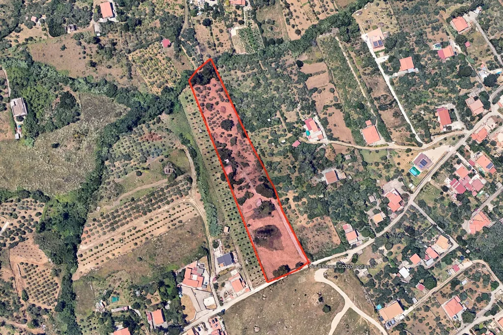 Õhuvaade - Rustic Villa with Edificable Land in Monreale