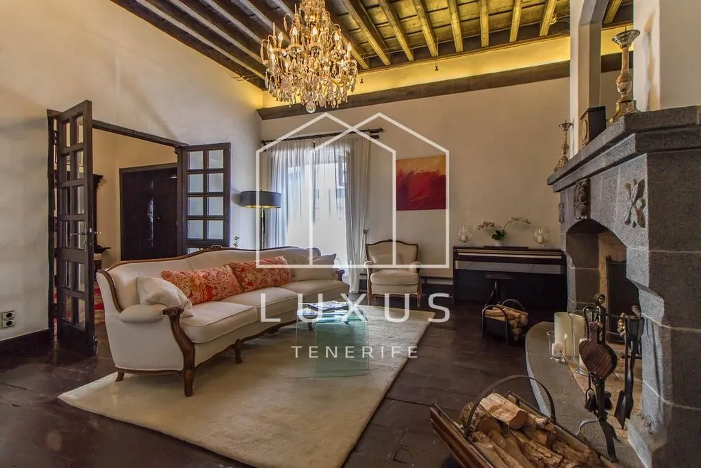 Soggiorno - Historic Villa with Pool in Tacoronte