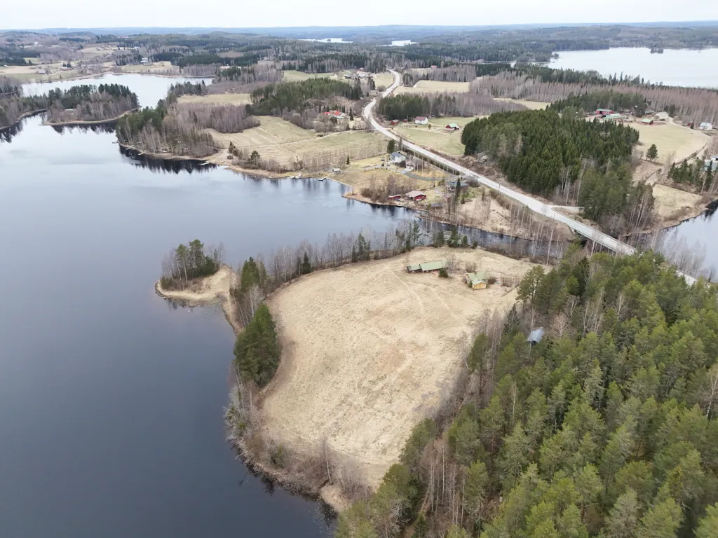 Vista aerea - Rantatontti with Private Lakefront in Kaavi