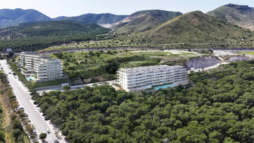 Vue aérienne - Apartment with Sea Views in Torremolinos