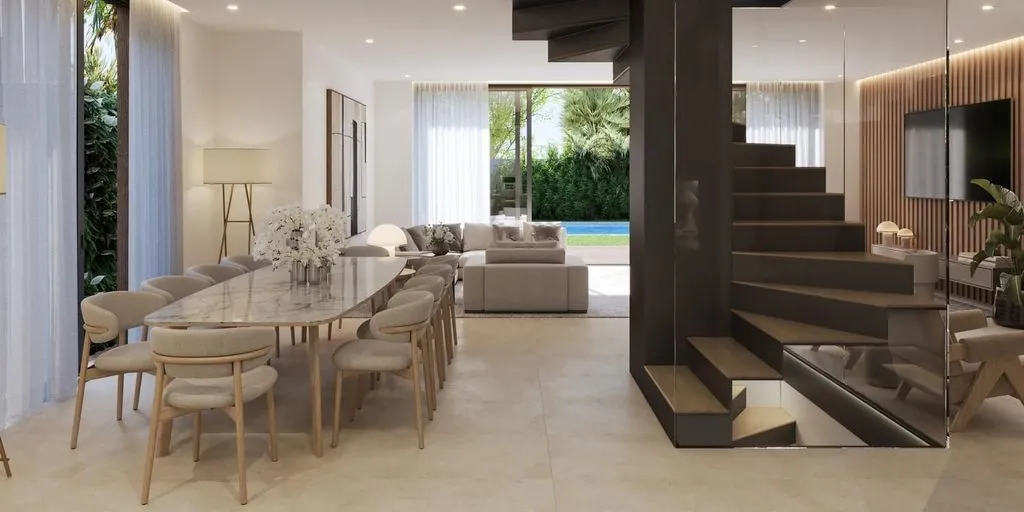 Söögituba - Contemporary Villa with Sea View in Sintra