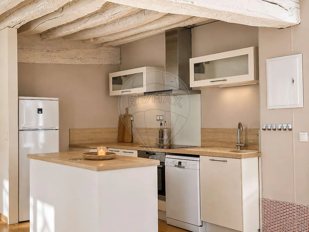 Köök - Duplex with Character in Senlis Centre
