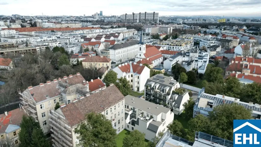 Vue aérienne - Modern Apartments with Private Balconies in Atzgersdorf
