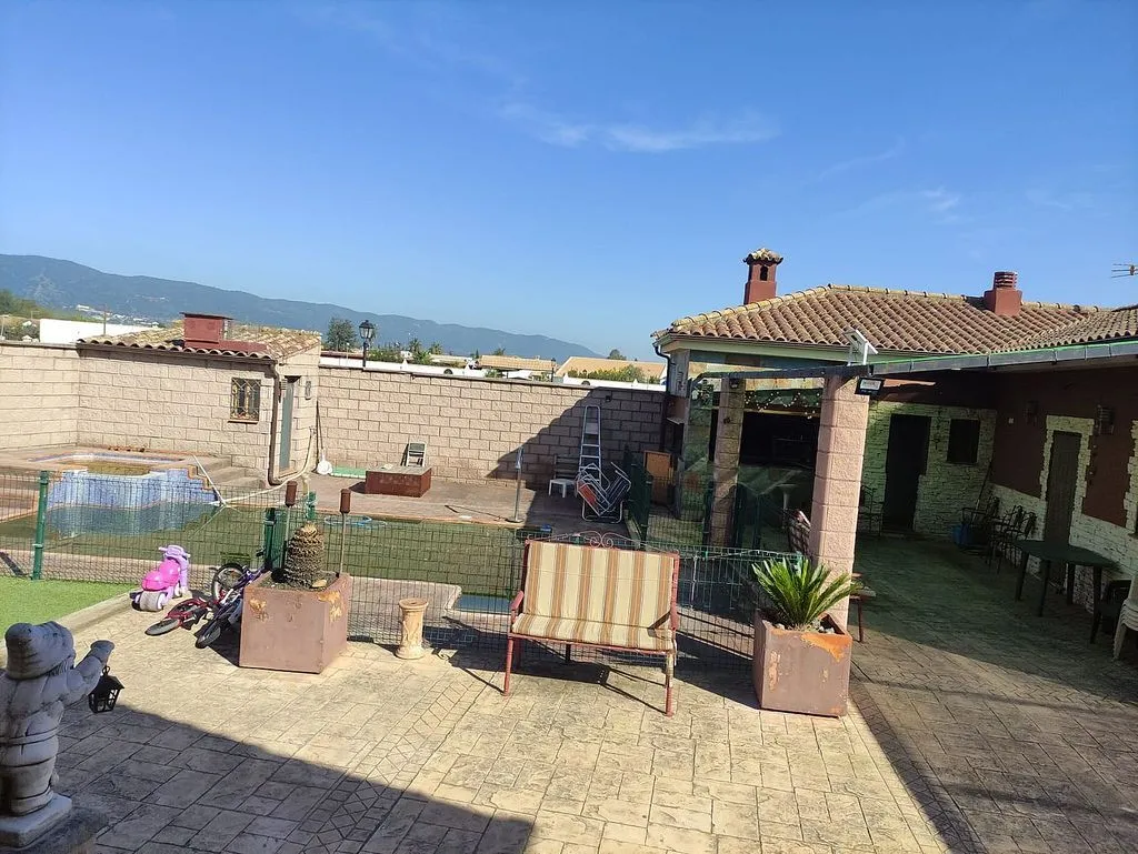 Terrass - Rustic Finca with Pool in La Perla