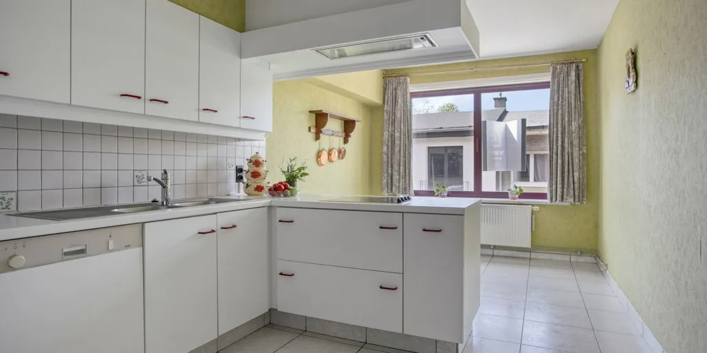 Köök - Bright Apartment with Terrace in Brakel Centre