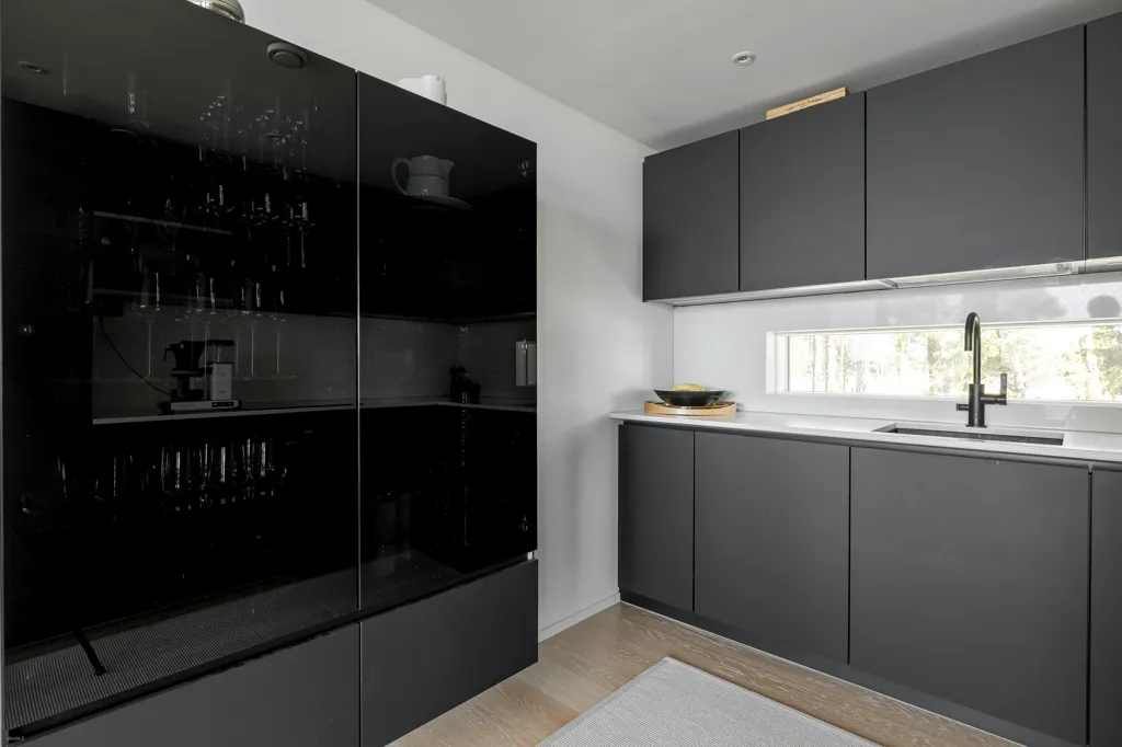 Cucina - Seafront Villa with Panoramic View in Naantali