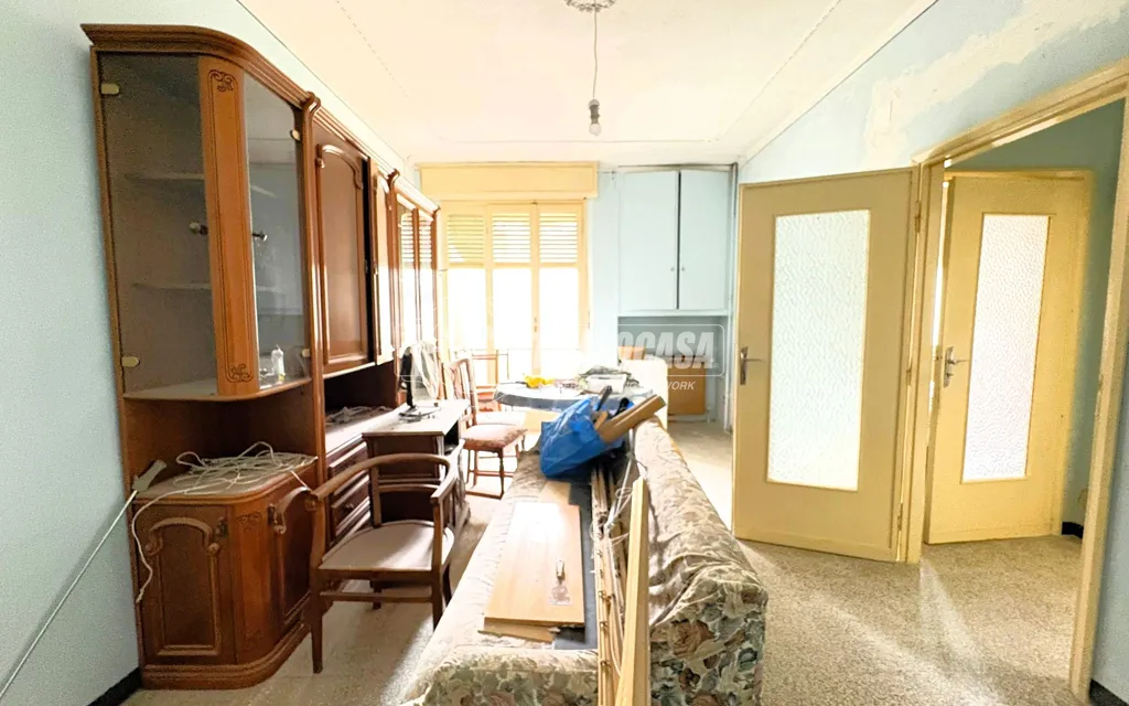 Séjour - Central Apartment with Balcony in Pinerolo