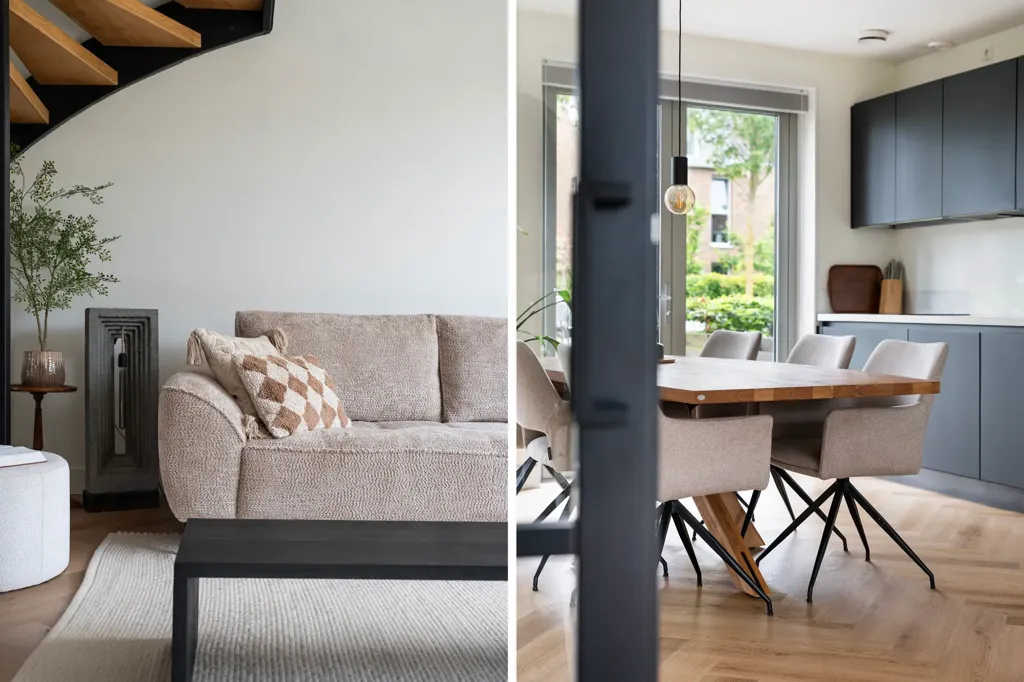 Living Room - Modern Bungalow with Garden in Rivierenbuurt