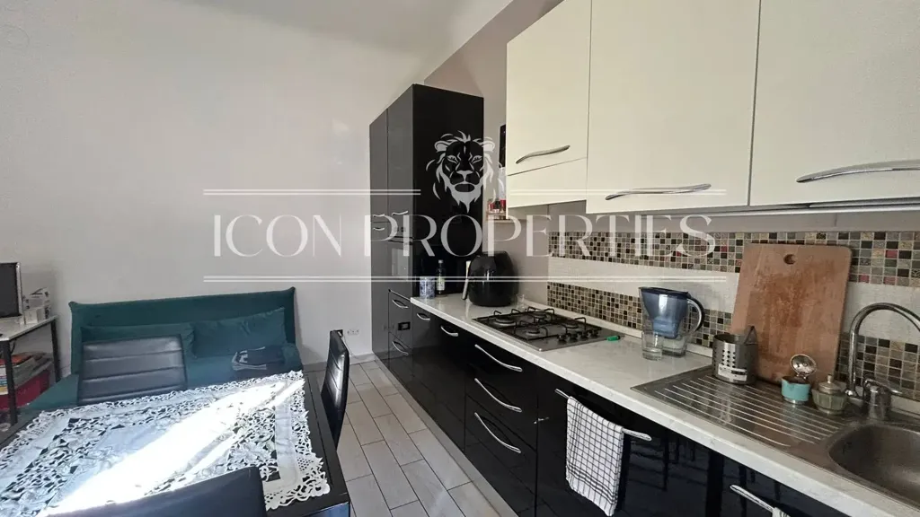 Kitchen - Bright 2-Bedroom Apartment in Milan's Isola