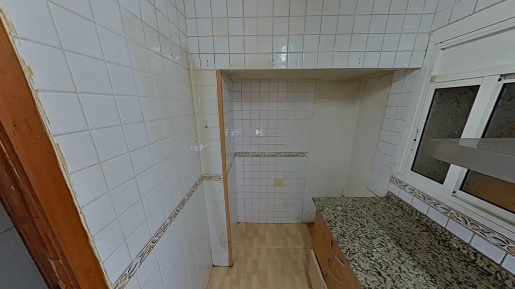 Köök - Apartment with Garden Access in Ripollet, Barcelona