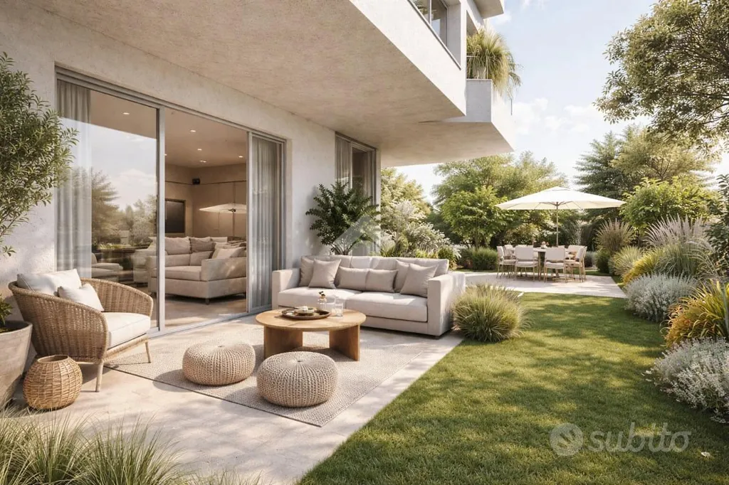 Giardino - Modern Triplex with Garden in Parma
