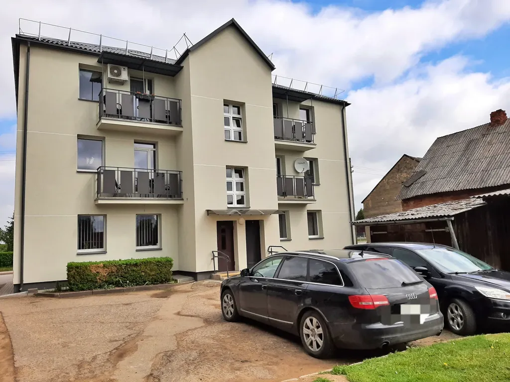 Extérieur - Two-Bedroom Apartment with Balcony in Biržai