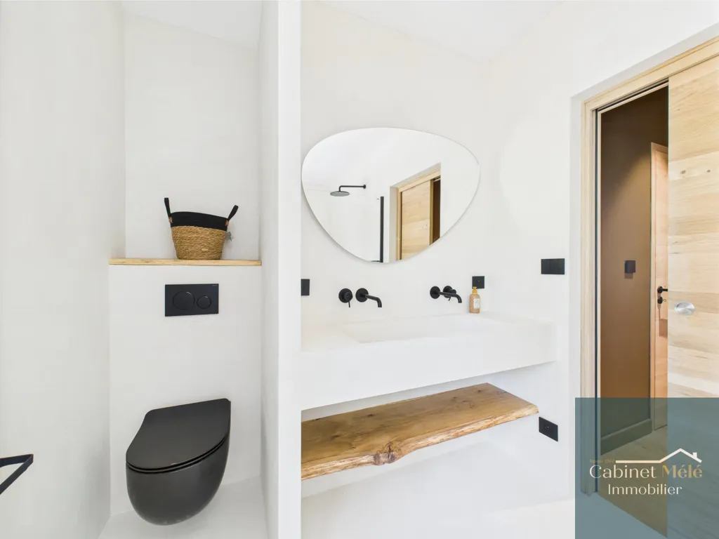 Salles de bain - Villa Rénovée avec Piscine au Cap Ferret