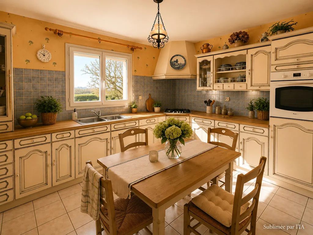 Cucina - House with Sea View in Porspoder