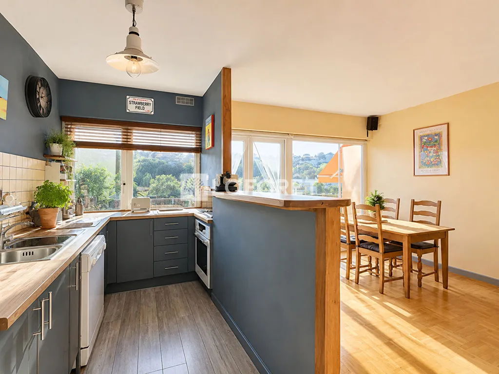 Cuisine - Appartement Traversant avec Balcons au Pecq