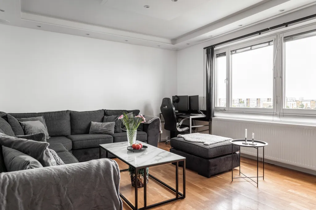 Séjour - Apartment with Balcony and Malmö View in Gavl