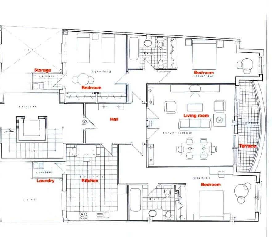 Plan - Apartment with Sea Views on Estepona Promenade