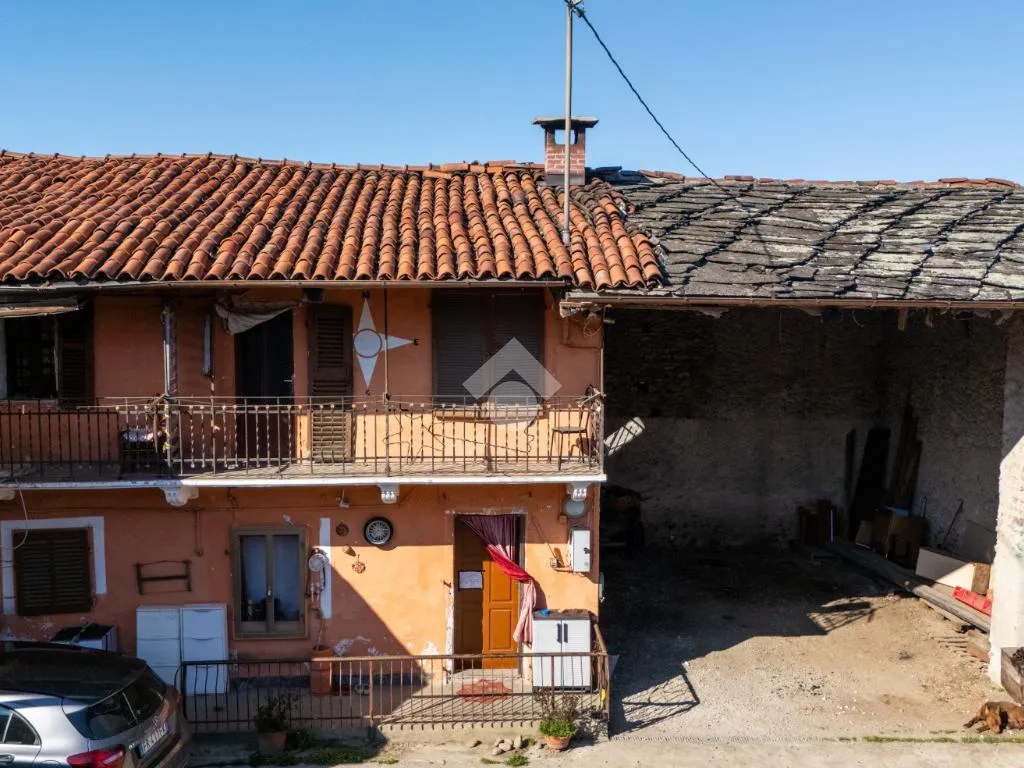 Vue aérienne - Semi-Detached Rustic House with Land in Envie