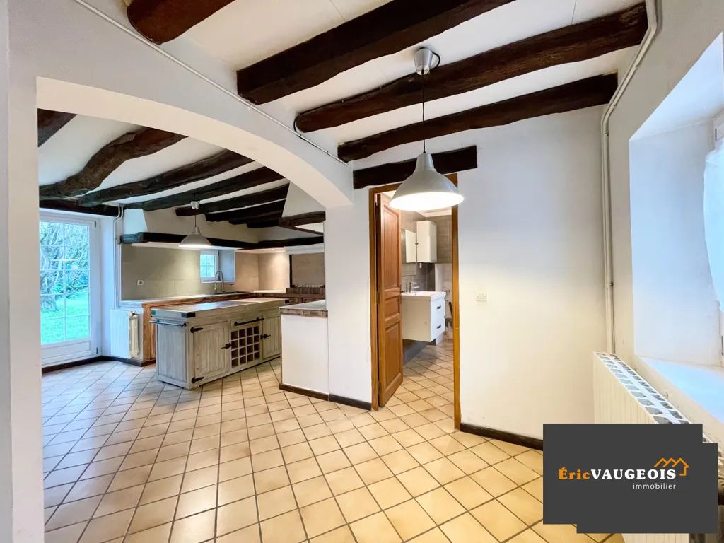 Cuisine - Maison Briarde avec Jardin à Mauperthuis
