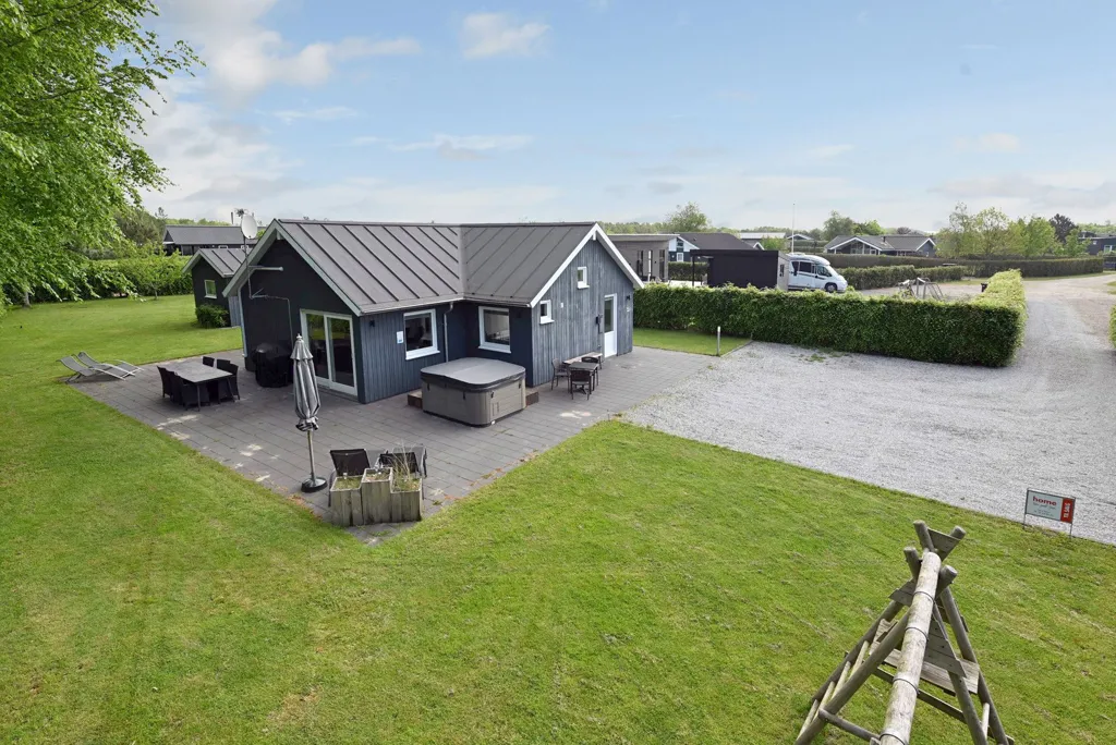 Vue aérienne - Cottage with Sea View in Bork Havn