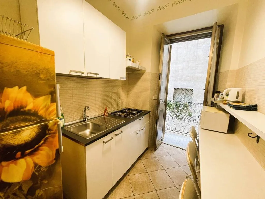 Köök - Luxury Flat with Balcony in Rome's Monti