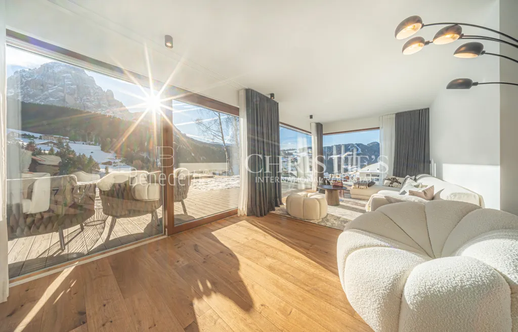 Wohnzimmer - Luxury Chalet with Private Pool in Gröden