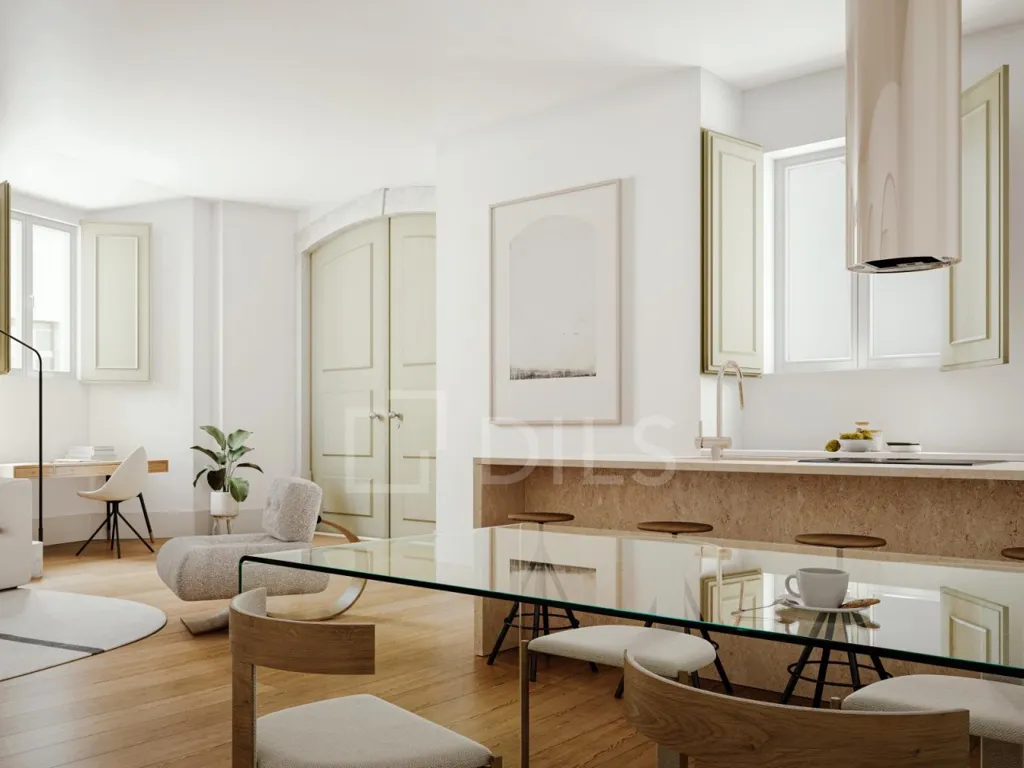 Dining Room - Duplex Apartment with Terrace in Beato, Lisbon