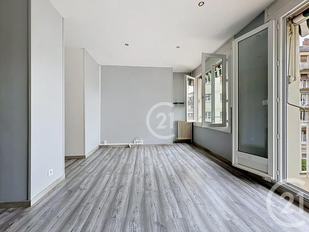 Séjour - Appartement F2 avec Balcon à Rouen Rive Droite