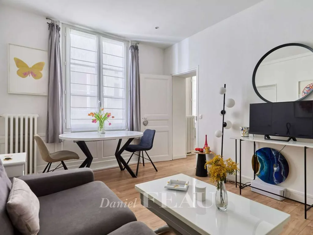 Séjour - Appartement au Carré des Antiquaires, Paris 7ème