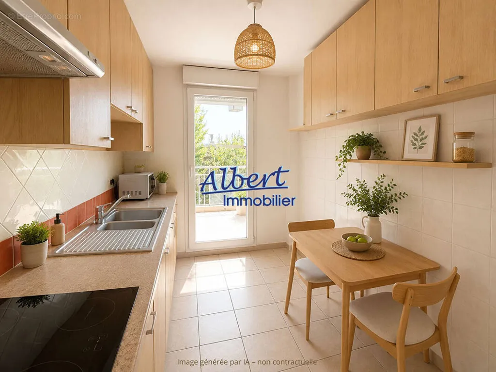 Cucina - Bright Apartment with Terrace in Sanary-sur-Mer