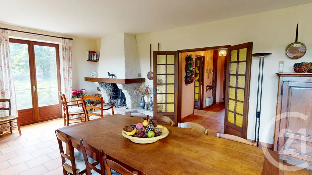 Dining Room - Character House with Large Garden in Valady