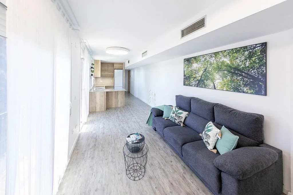 Séjour - Apartment with Pool in Montbrió del Camp