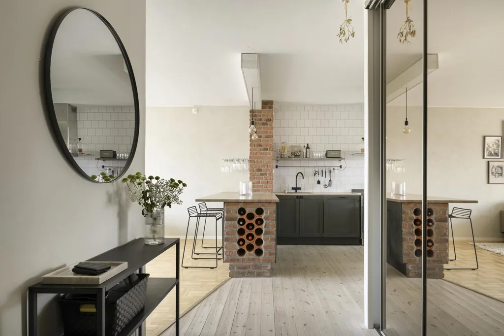 Köök - Apartment with Balcony in Linné, Gothenburg