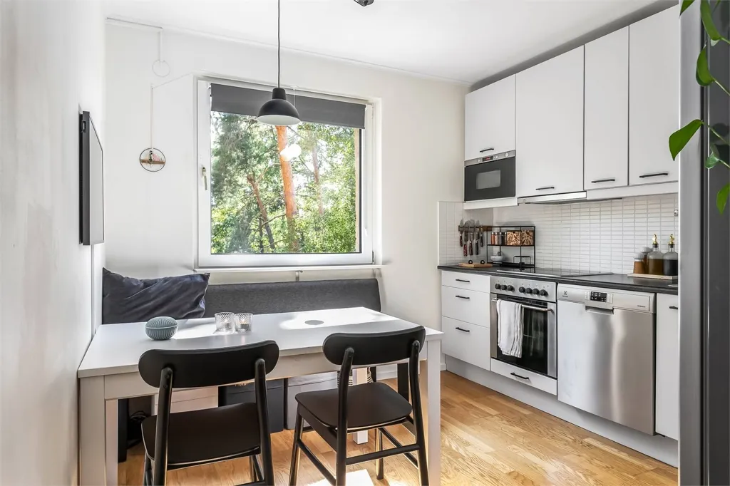 Köök - Apartment with Sea View in Jakobsberg