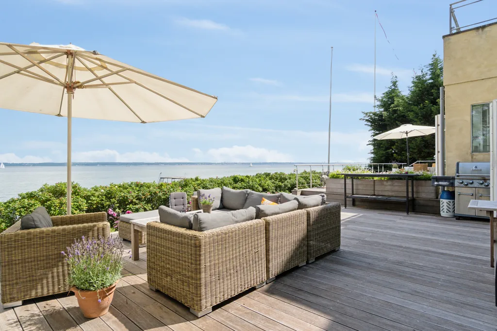 Terrasse - Doubled-up Villa with Waterfront in Helsingør