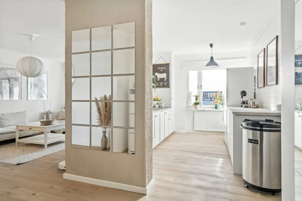 Cuisine - Two-Bedroom with Glazed Balcony in Göteborg